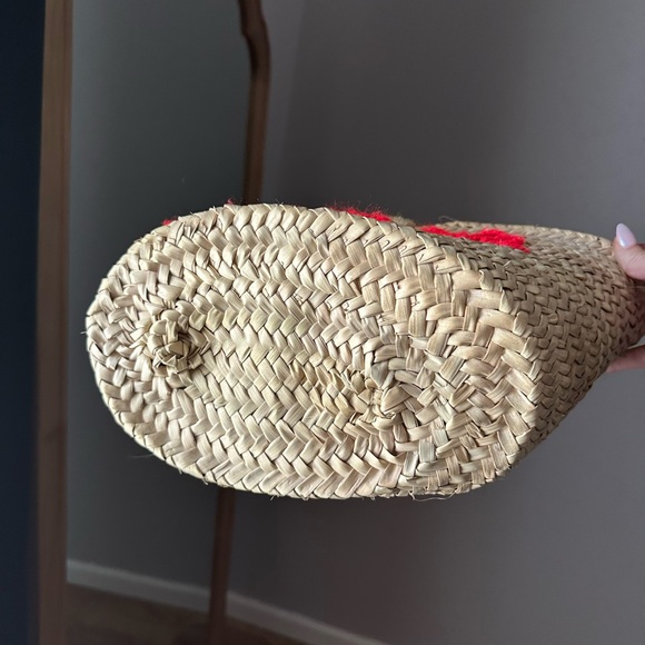 Straw Bag Purse Margarita Time - Picture 3 of 4